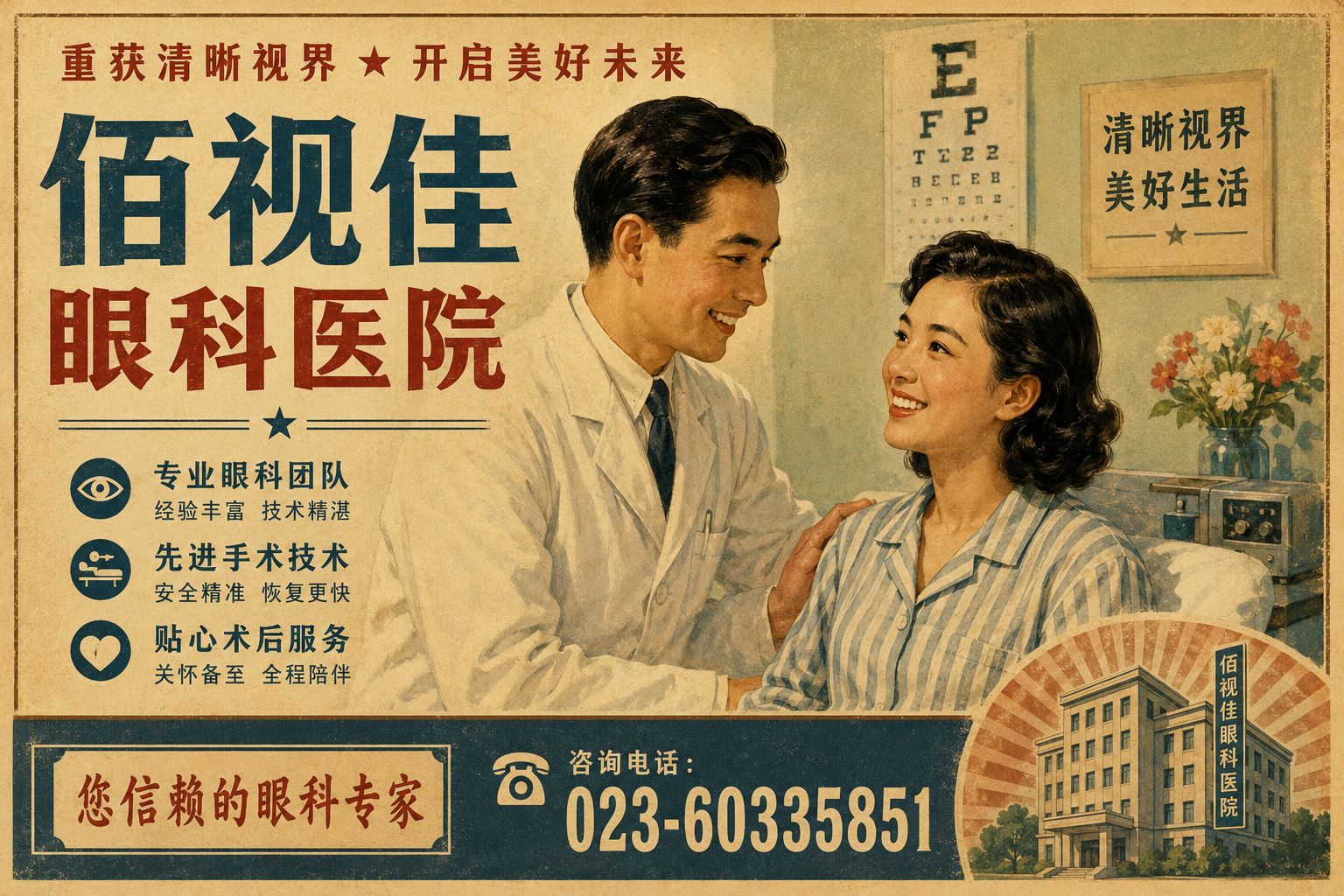 重庆佰视佳眼科近视手术专家团队 - 2026重庆近视手术流程+费用+医院选择，一篇看懂不踩坑