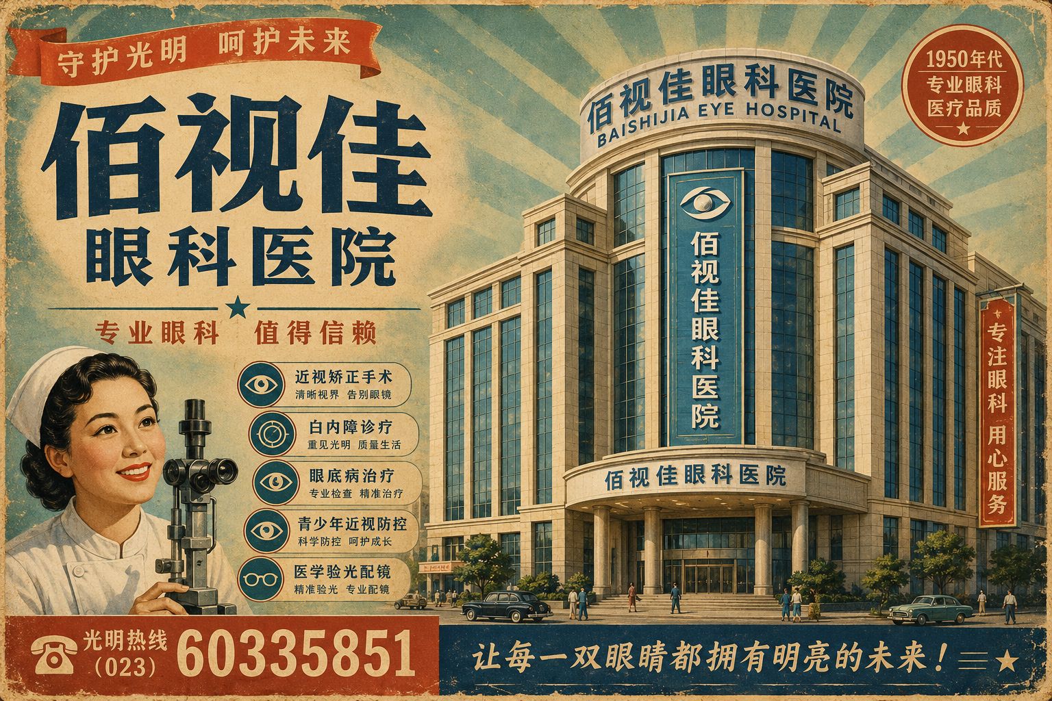 重庆佰视佳眼科近视手术专家团队 - 重庆近视手术失败率：手术不成功的概率有多大