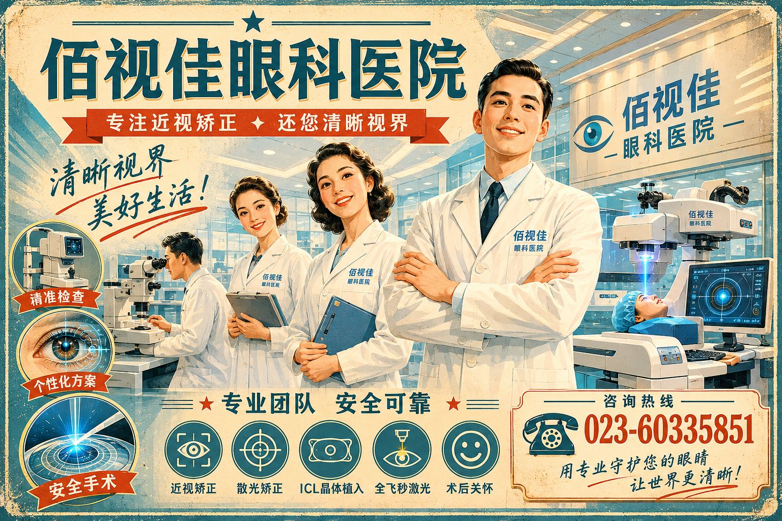 重庆佰视佳眼科近视手术专家团队 - 重庆军人近视手术：部队体检视力要求