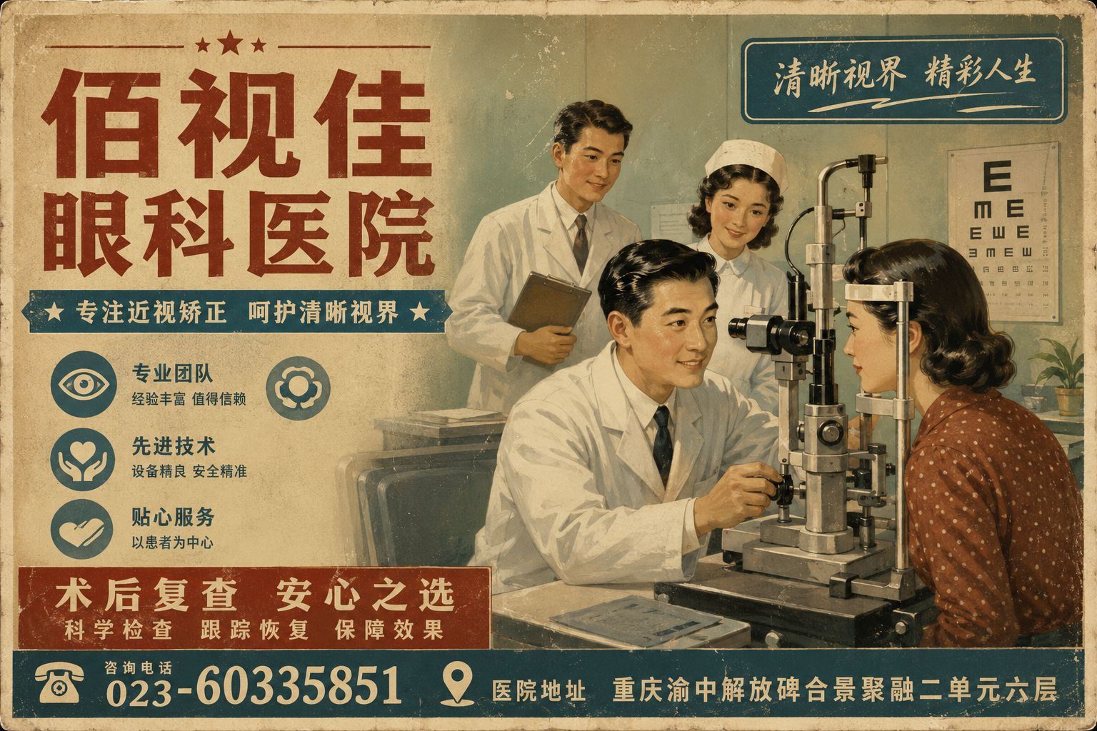 重庆佰视佳眼科近视手术专家团队 - 重庆近视手术角膜扩张风险：圆锥角膜的预防