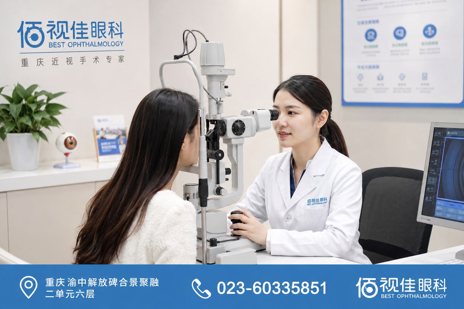 重庆佰视佳眼科近视手术专家团队 - 重庆近视手术哪家好？全飞秒vs ICL晶体植入真实对比